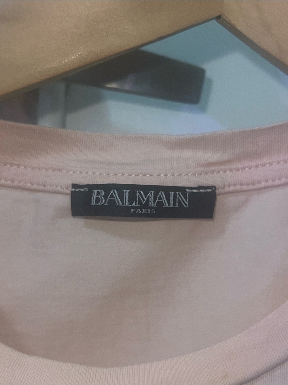COACH and BALMAIN Short-Sleeve Logo Tee - Picture 3 of 4